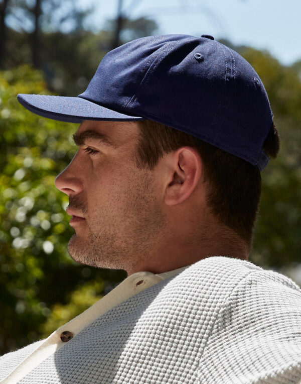 Organic Cotton Unstructured 5 Panel Cap - Image 3