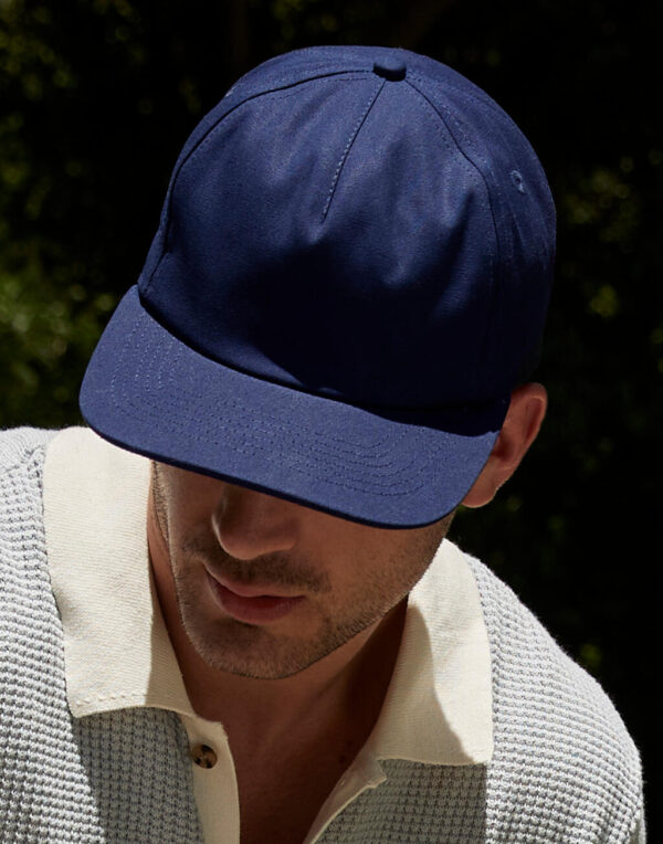 Organic Cotton Unstructured 5 Panel Cap - Image 2