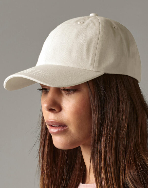 Organic Cotton 6 Panel Dad Cap - Image 3
