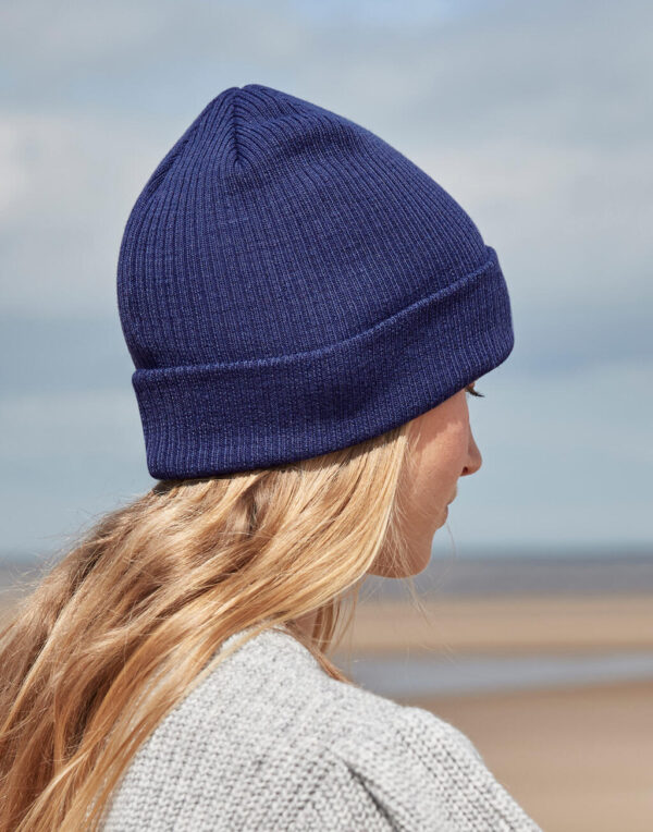 Organic Cotton Fine Knit Beanie - Image 3
