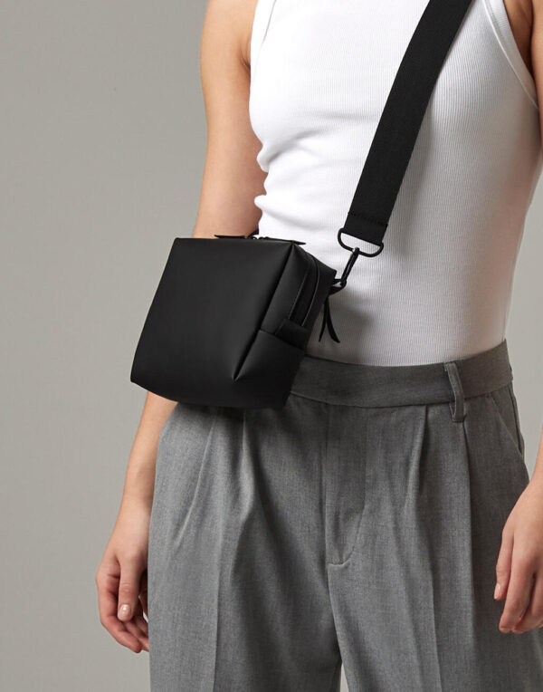 Matte PU Cross Body Bag - Image 2